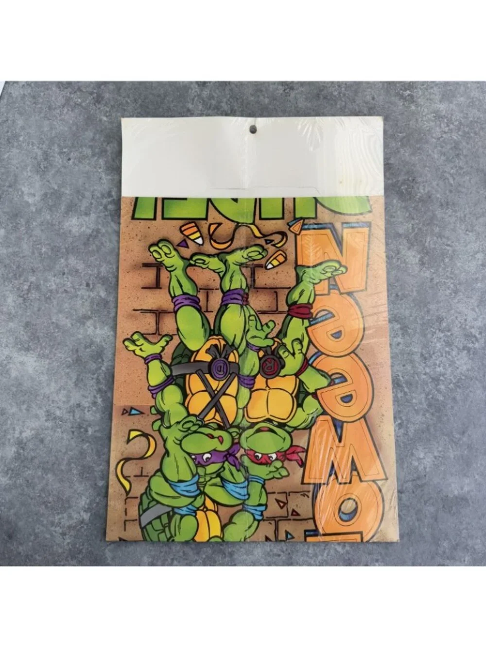 Vintage Eureka Teenage Mutant Ninja Turtles Halloween Banner 4 ft TMNT NEW